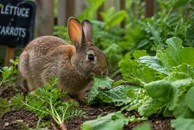🐇 Tired of Rabbits Eating Your Garden? Here’s How to Stop Them